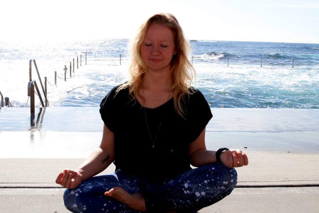 Felicia Robey Yogarama Yoga Teacher at Wylies Baths Coogee 