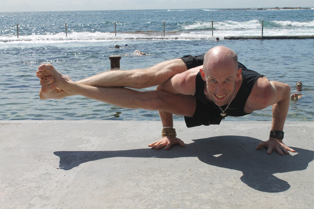 Nigel Mitchell Yogarama Yoga Teacher at Wylie's Baths Coogee