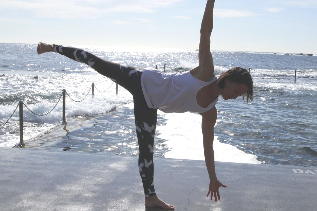 Simone Lai Yogarama yoga teacher at Wylies Bath Coogee
